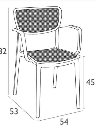 Стілець siesta loft taupe 6