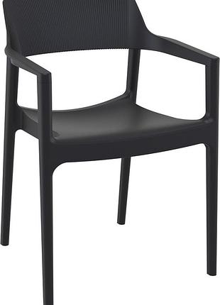 Стілець siesta tulum armchair black