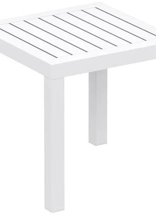 Стіл для шезлонгу siesta ocean side table white
