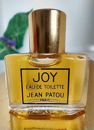 Joy jean patou винтаж миниатюра оригинал!