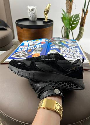 Мужские кроссовки reebok classic leather hexalite black