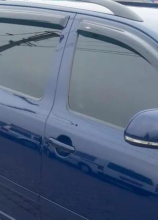 Ветровики sw (4 шт, hic) для skoda octavia ii a5 2006-2010 гг