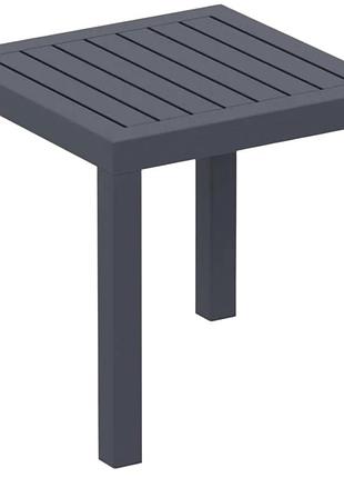 Стіл для шезлонгу siesta ocean side table dark grey