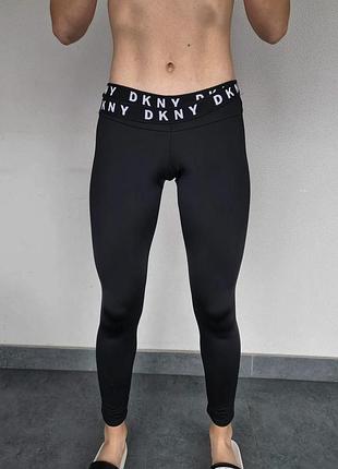 Детские подростковые лосины леггинсы dkny для спорта спортивные