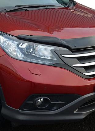 Дефлектор капоту (eurocap) для honda crv 2012-2016 рр