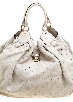 Louis vuitton mahina hobo винтажная сумка.