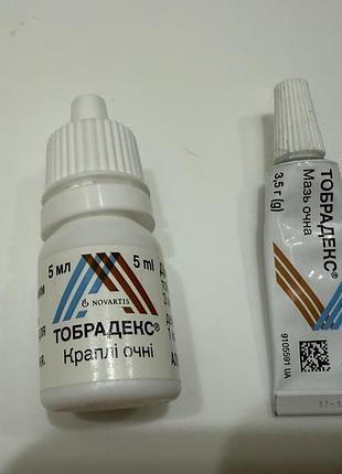 Краплі в очі тобраденс капли в глаза , тобраденс мазь в глаза , медикаменти