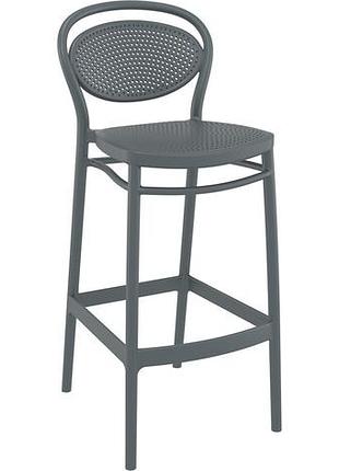 Стул siesta marcel bar 65 dark grey