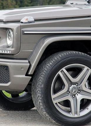 Расширители арок для amg (4 шт, abs) для mercedes g сlass w463 1990-2018 гг
