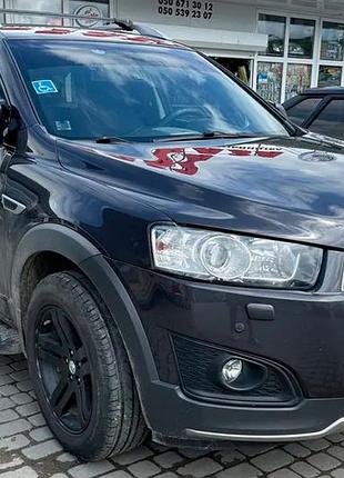 Ветровики на окна (4 шт, hic) для chevrolet captiva 2006-2019 гг