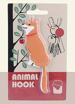 Самоклеючий гачок "animal hook" тримач для ключів