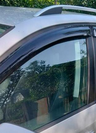 Ветровики на окна (4 шт, hic) для volkswagen touran 2003-2010 гг