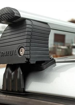 Перемички на гладку дах (2 шт, asaf v4) для toyota avensis 2003-2009 рр