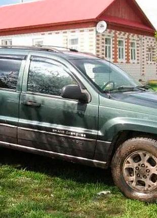 Ветровики на окна (4 шт, hic) для jeep grand cherokee wj 1999-2004 гг