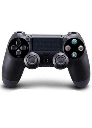 Джойстик doubleshock для ps 4, игровой беспроводной геймпад ps4/pc аккумуляторный джойстик цвет черный il-10 top shop ua_