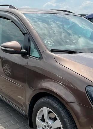Ветровики на окна (4 шт, hic) для volkswagen touran 2010-2015 гг