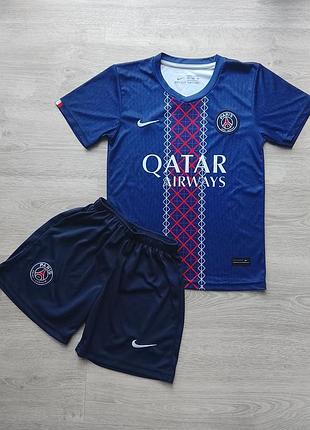 Футбольна форма дитяча псж dembele #10 psg nike dri-fit
