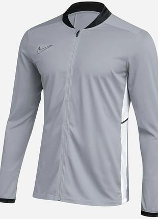 Джемпер nike dri-fit academy 25/27 wolf grey fz9836-012, серый, размер (eu) - 128cm
