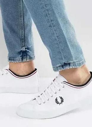 Мужские кеды текстильные кроссовки от fred perry