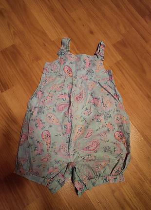 Комбинезон летний песочник monsoon на рост 86-92 см