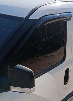 Вітровики (2 шт., sunplex sport) для fiat doblo ii 2010-2022 рр