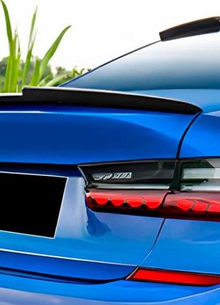Спойлер m4-style (для g20/g80, черный глянец) для bmw 3 серия g20/g21 2018- гг