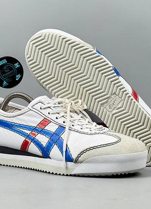 Asics onitsuka tiger mexico 66 кеди кросівки кеды кроссовки шузы обувь взуття черевики для города класичні повсякденне універсальні шкіра асікс