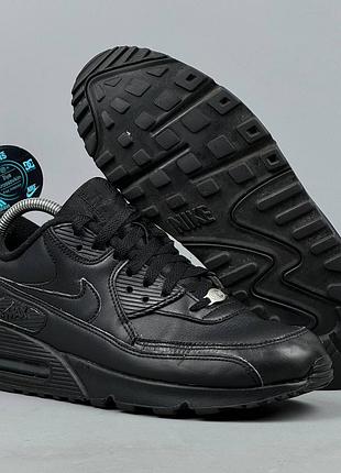 Nike air max 90 кеди кросівки кеды кроссовки найк кожаные шкіряні демісезон обувь взуття черевики для города класичні повсякденне універсальні
