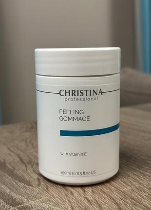 Пилинг - гоммаж с витамином е для всех типов кожи christina fresh 250 мл