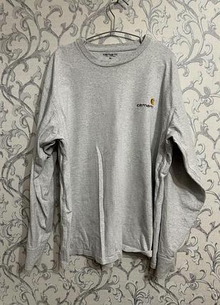 Кофта carhartt xl сірого кольору