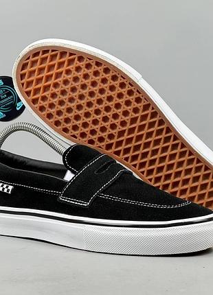 Vans skateboarding slip on style 53 pro кеди кросівки кеды кроссовки скейт шузы обувь взуття черевики для города класичні повсякденне універсальні