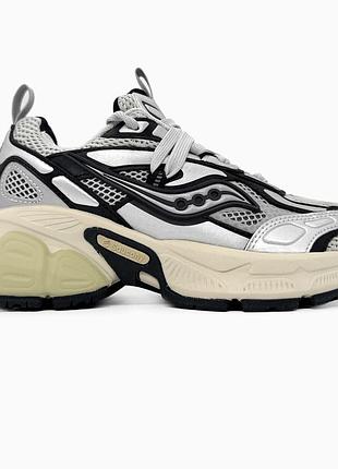 Saucony 2k cavalry silver/black 45