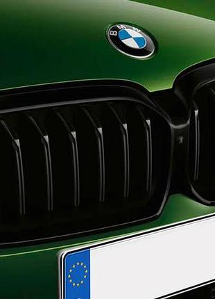 Ноздри 1 bar (2021-2026, черный глянец) для bmw 5 серия g30/g31