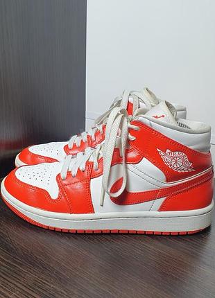 Кросівки jordan 1 mid syracuse(оригінал)