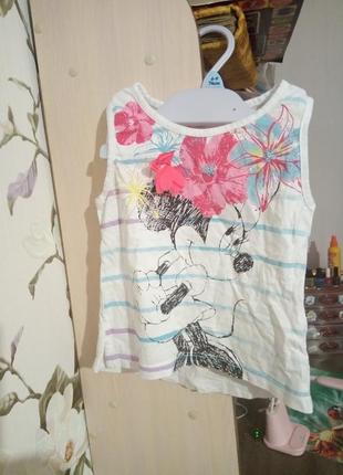Маечка на девочку 2-3 года