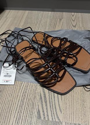 Жіночі босоніжки zara (38р)