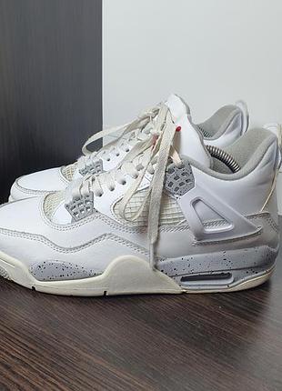 Кросівки jordan 4 retro white oreo (2021)(оригінал)