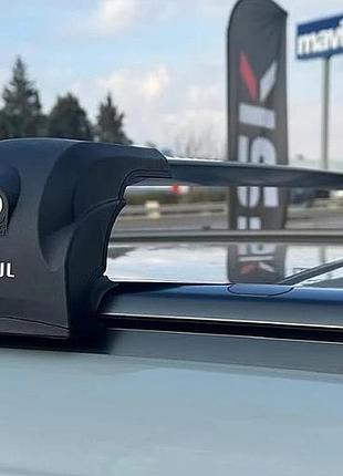 Поперечины на интегрированные рейлинги с ключом ecem v2 (2 шт) до 120 см, серые