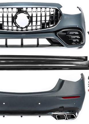 Комплект обвісів amg s63 з боковими порогами для mercedes s-сlass w223 2020- рр