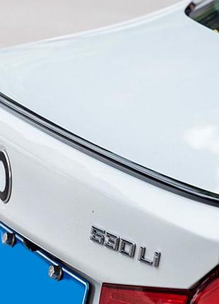 Спойлер m5-style (чорний глянець) для bmw 5 серія g30/g31 2017-2023 рр