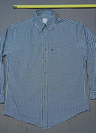 Воротник 40 см brooks brothers 346 size m клетчатая рубашка the original polo shirt all cotton