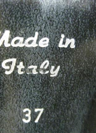 Ботиночки max, шкіра натуральная кожа, 37р, италия, км07969 фото