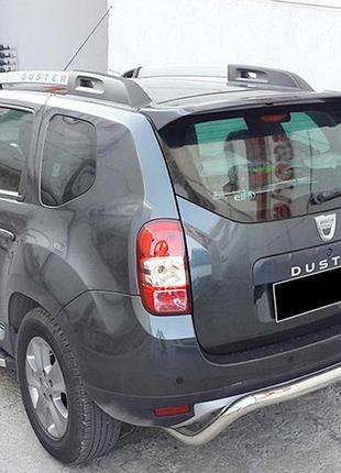 Спойлер dpt (черный глянец) для renault duster 2008-2017 гг