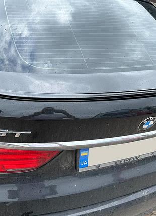 Задний спойлер lip sunplex (2009-2013, черный) для bmw 5 серия f07 2009–2017 гг