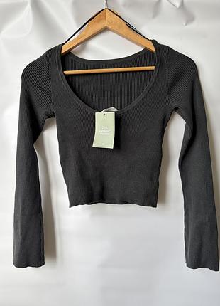 Кофта сірого кольору h&m 6