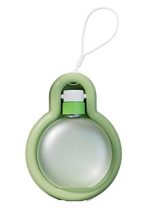 Поилка для собак кошек hippie dog 2309spbl7336 green 500 мл складная
