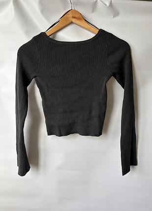 Кофта сірого кольору h&m 3