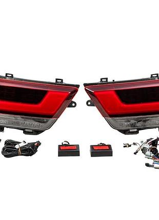 Задние фонари v1 (2 шт.) для toyota land cruiser 300 2021- гг
