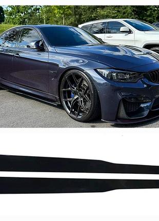 Накладки на пороги psm-style (для порогов m4, abs) для bmw 4 серия f32/f33/f36 2012-2020 гг