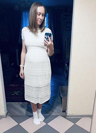 Вʼязана біла сукня musthave розмір xs